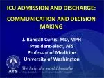 PPT - ICU Admission And Triage Criteria PowerPoint Presentation, Free ...