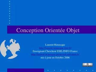 conception orient e objet