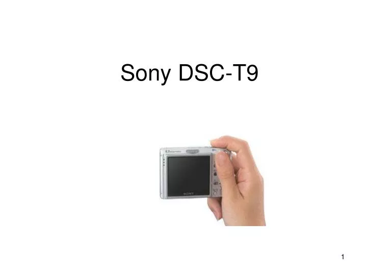 sony dsc t9