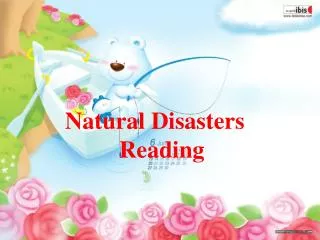 Natural Disasters Reading