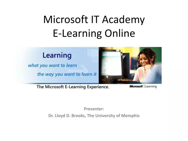 microsoft it academy e learning online
