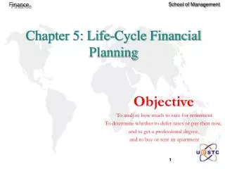 Chapter 5: Life-Cycle Financial Planning