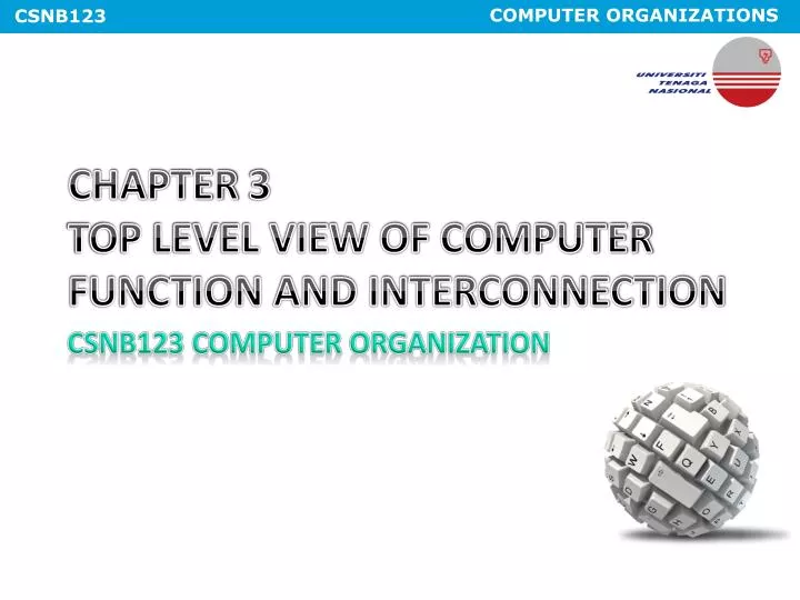 chapter 3 top level view of computer function and interconnection