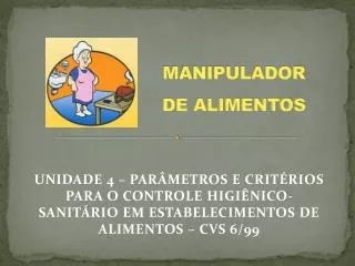 manipulador de alimentos
