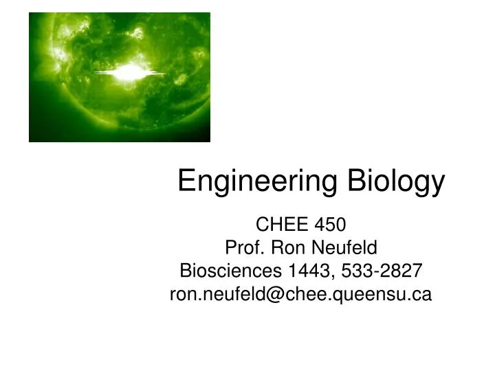 engineering biology