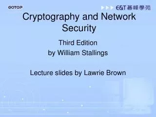 cryptography and network security