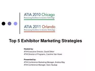 Top 5 Exhibitor Marketing Strategies