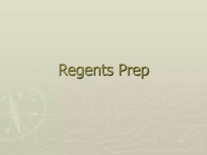 regents prep