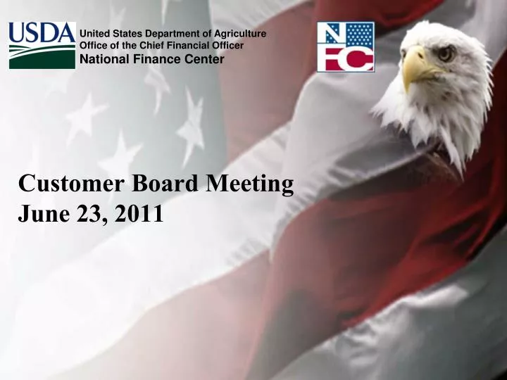 customer board meeting june 23 2011