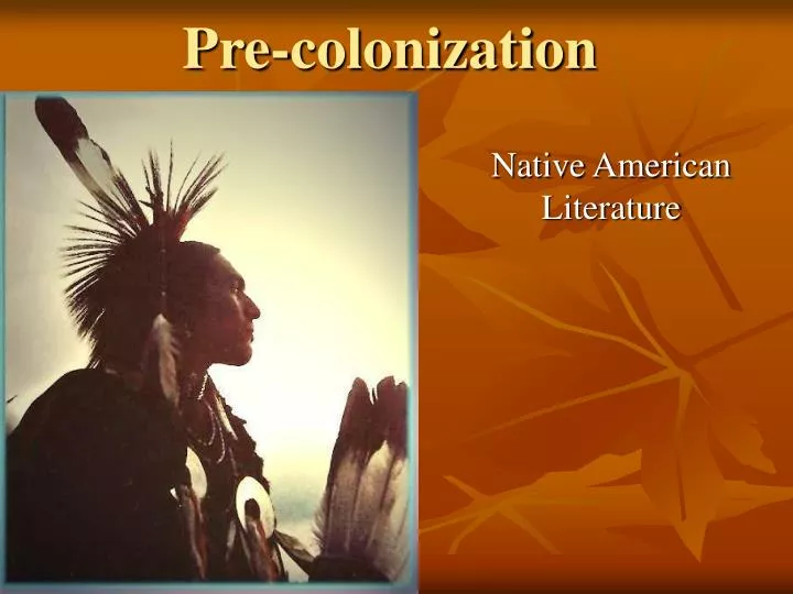 pre colonization