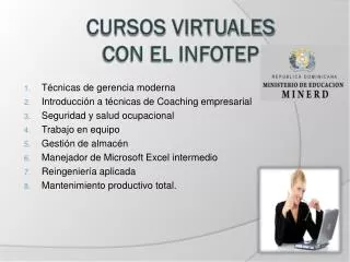 cursos virtuales con el infotep