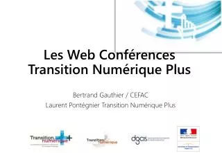 les web conf rences transition num rique plus