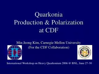 Quarkonia Production &amp; Polarization at CDF