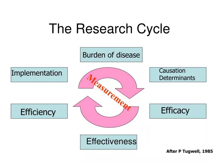 the research cycle