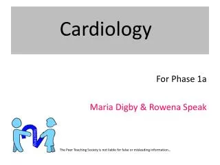 For Phase 1a Maria Digby &amp; Rowena Speak