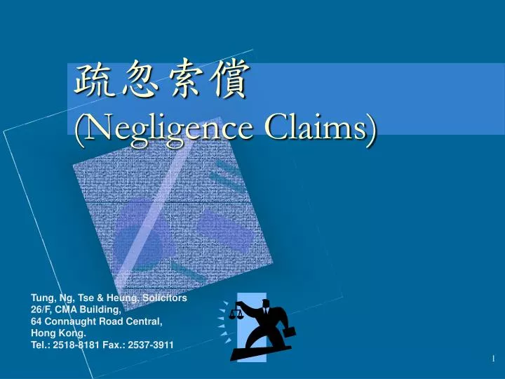 negligence claims