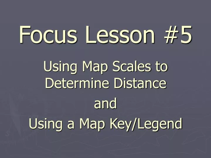 focus lesson 5