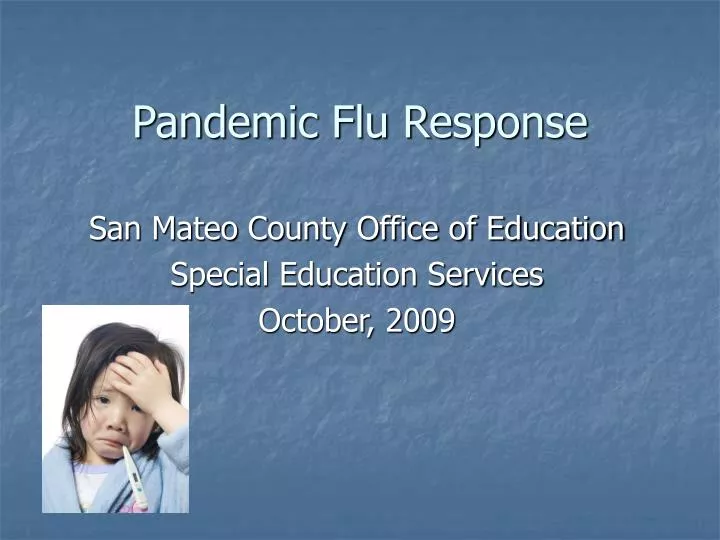 pandemic flu response