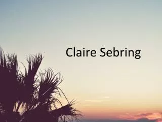 Claire Sebring