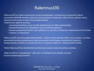 rakennusolli
