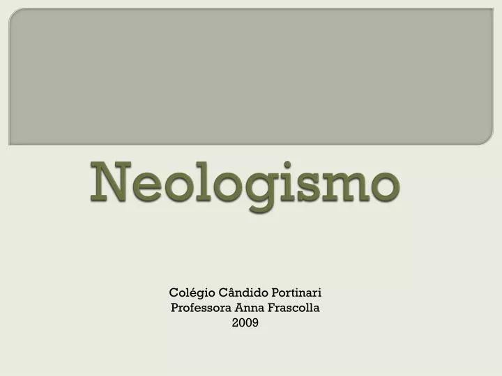 neologismo