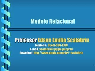 modelo relacional