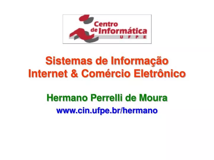 sistemas de informa o internet com rcio eletr nico