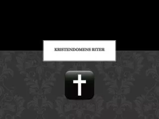 kristendomens riter