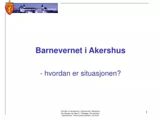 barnevernet i akershus