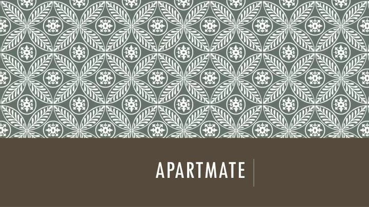 apartmate