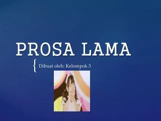 prosa lama