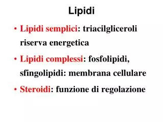 lipidi