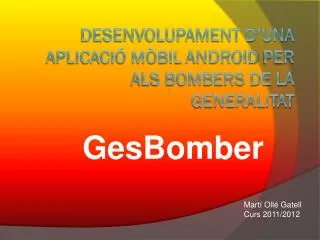gesbomber