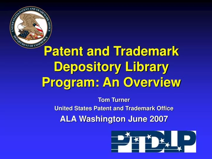 patent and trademark depository library program an overview