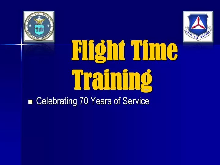 flight time training