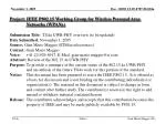 Project: IEEE P802.15 Working Group for Wireless Personal Area Networks (WPANs) - slide 1
