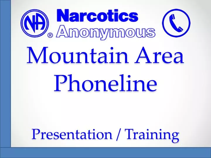 mountain area phoneline presentation training