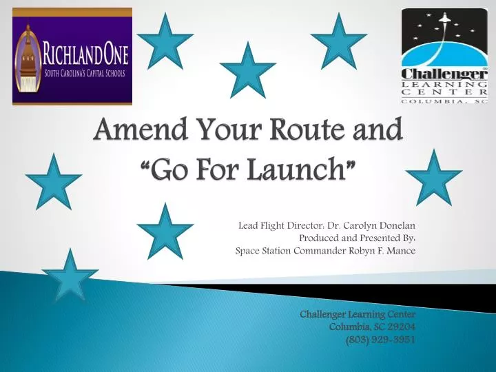 amend your route and go for launch