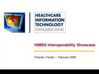 HIMSS Interoperability Showcase