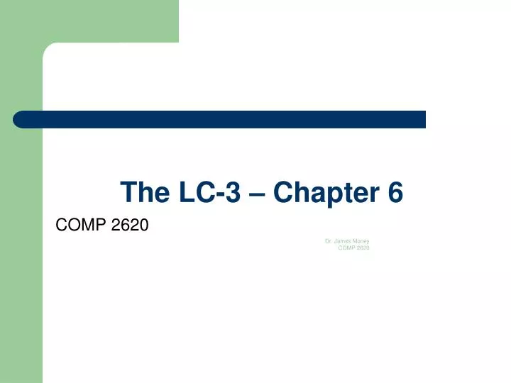 the lc 3 chapter 6
