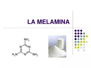 la melamina