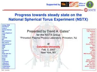 Progress towards steady state on the National Spherical Torus Experiment (NSTX)