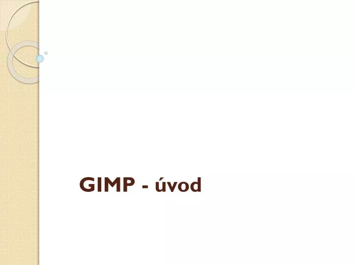 gimp vod