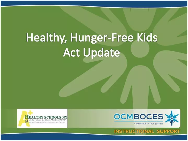 healthy hunger free kids act update