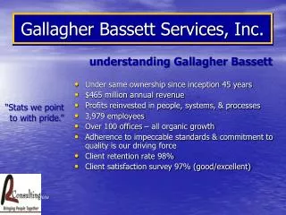 Gallagher Bassett Services, Inc.