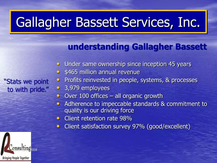 gallagher bassett services inc