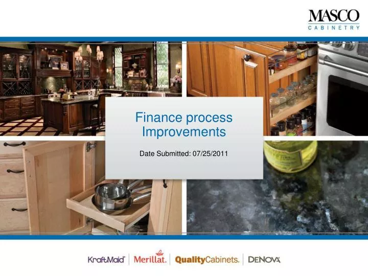 finance process improvements