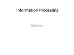 Information Processing - slide 1
