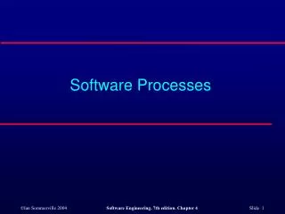 software processes