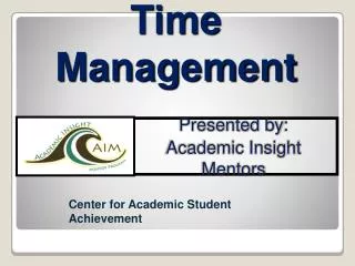 presented by academic insight mentors